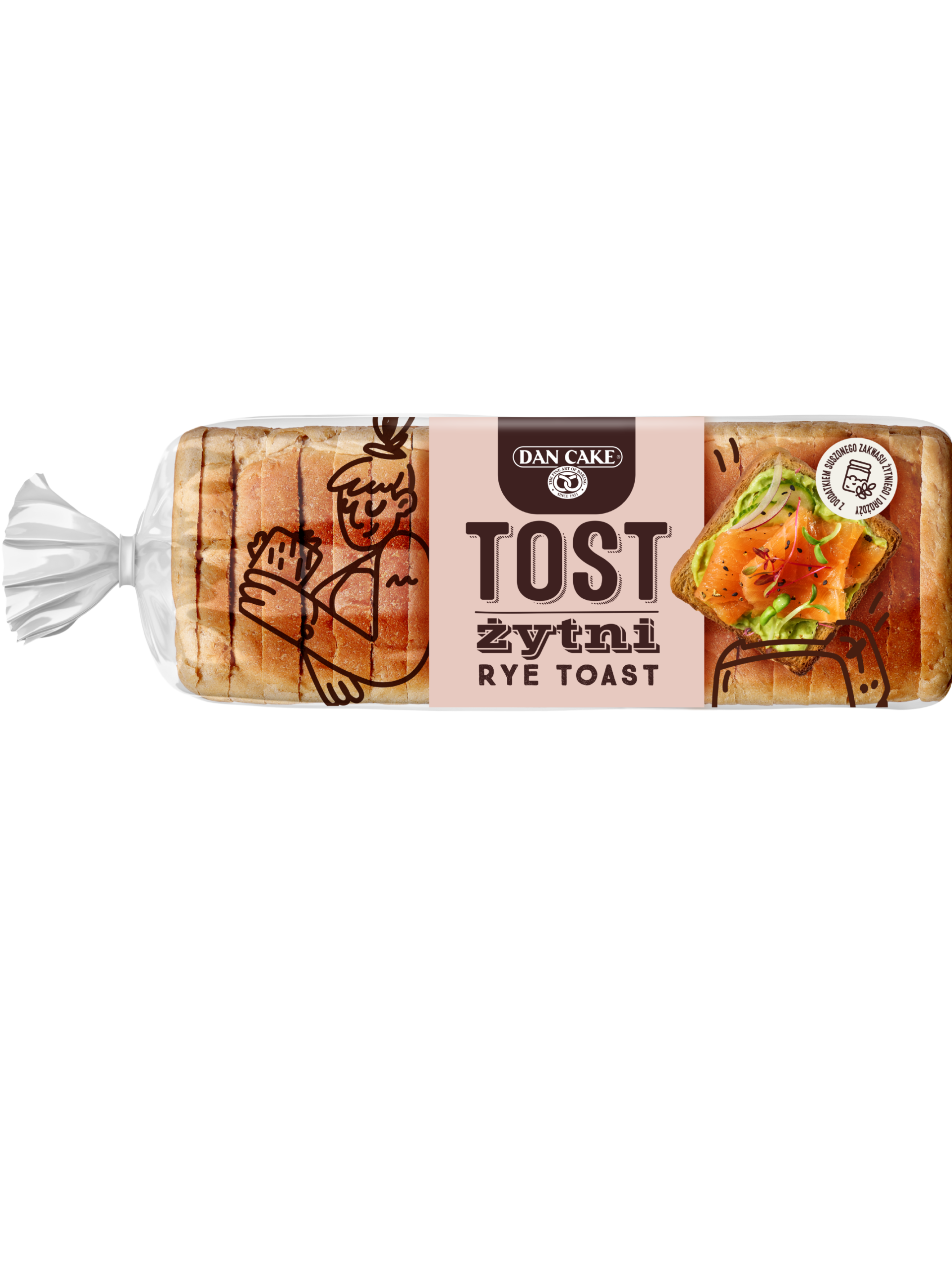 Chleb Tostowy Żytni