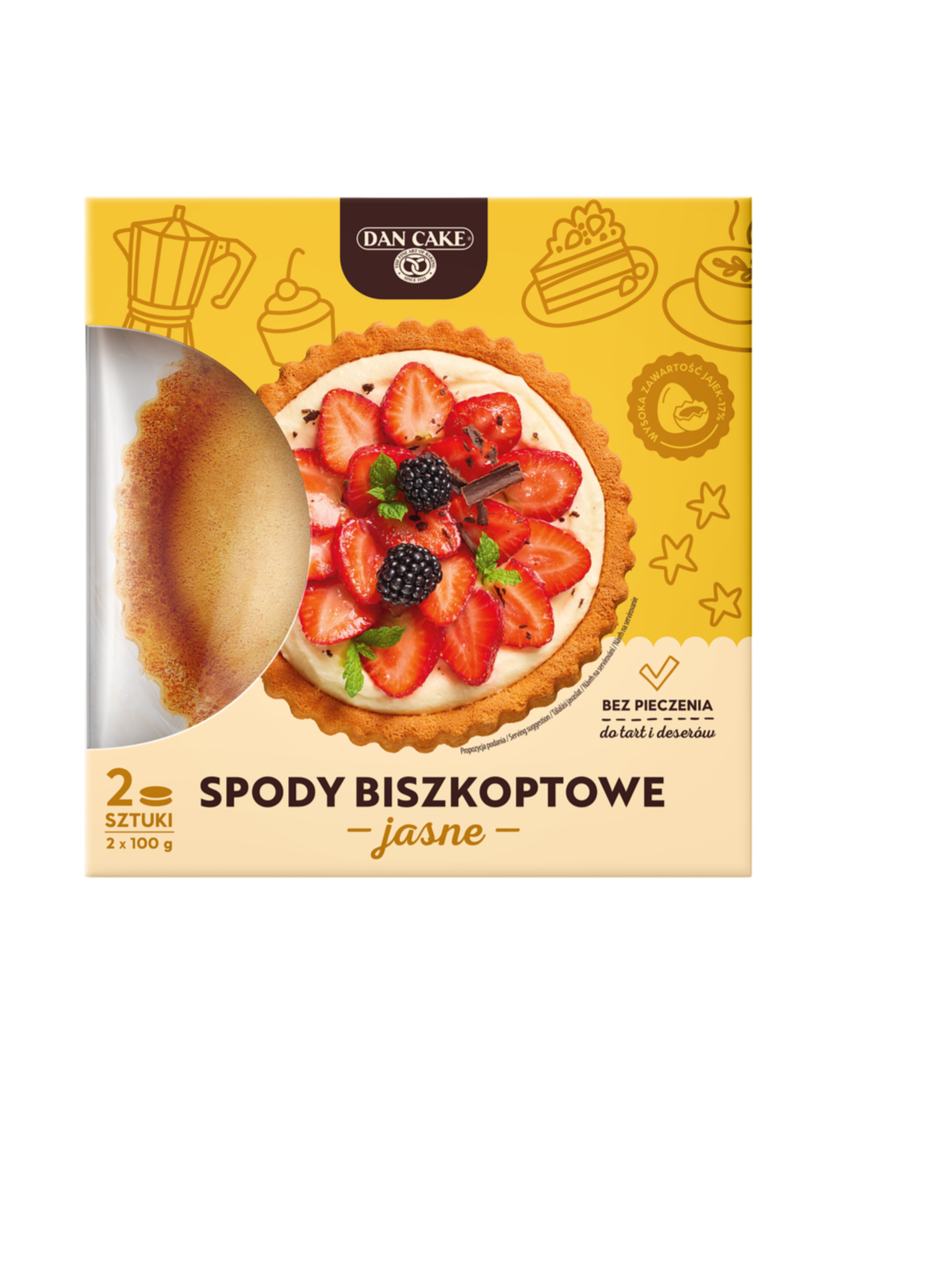 Spody Biszkoptowe Jasne mini