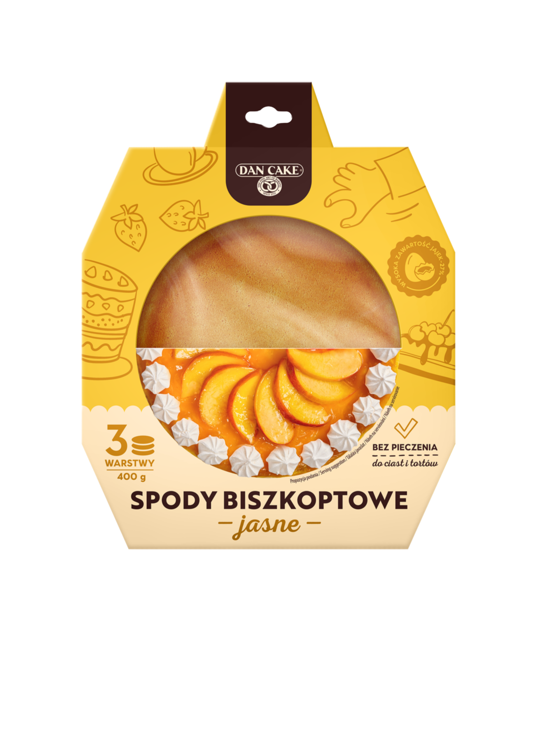 Spody Biszkoptowe Jasne